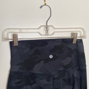 Beautiful Black Camo Lululemon Leggings